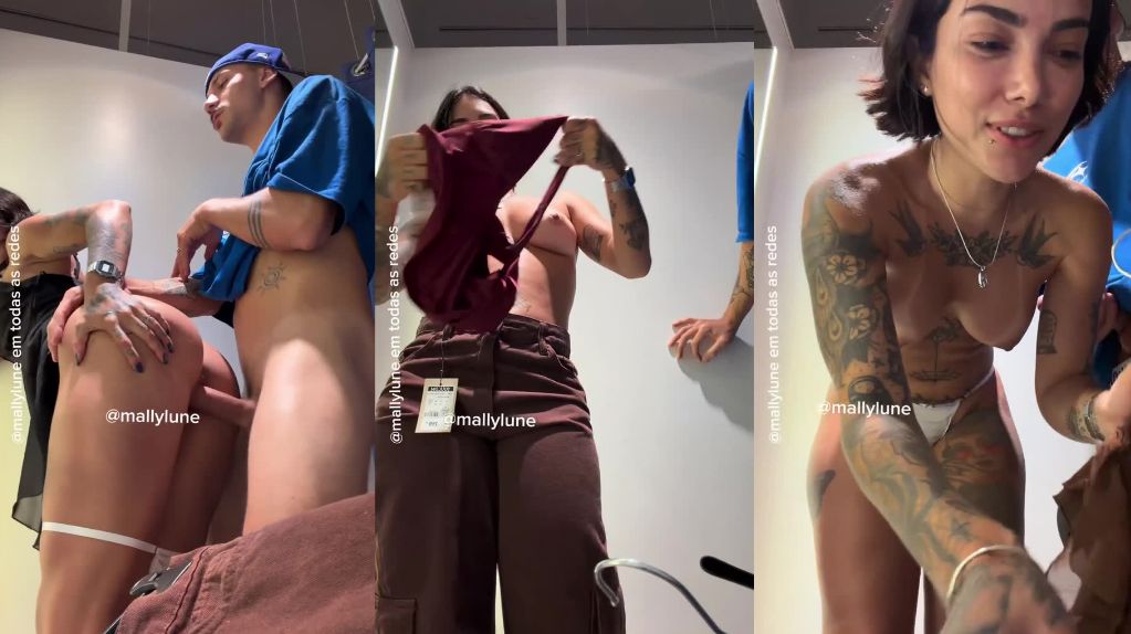 MallyLune Standing Fuck In Public Changing Room Onlyfans Video Leaked