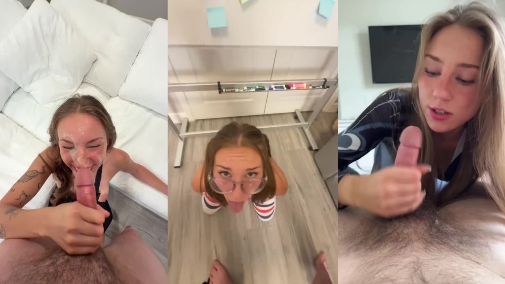 Anya Matusevich Gives Deep Blow And Gets Facial Onlyfans Video Leaked